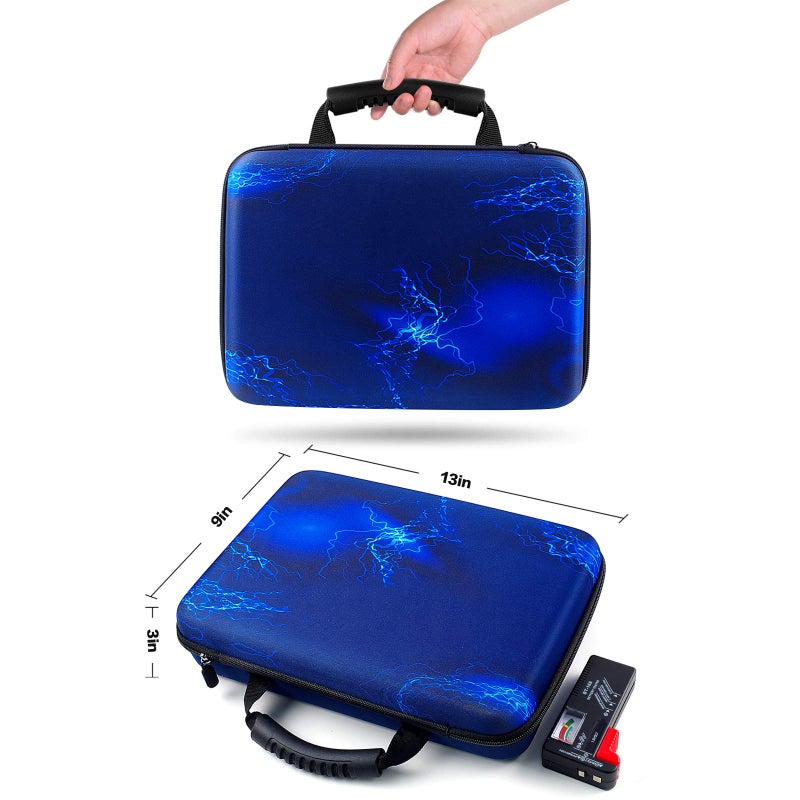 GWCASE Battery Organizer Storage Holder, Batteries Storage Containers Box with Battery Tester Checker. Holds 150+ Batteries AA AAA 9V C D Lithium 3V LR44 CR2016 CR1632 CR2032 CR2025 (Not Includes Batteriesï¼‰ - Image 5